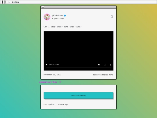 micro/2022/11/deerfox-vp9 screenshot
