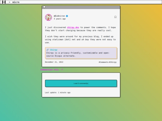 micro/2022/12/chirpy screenshot