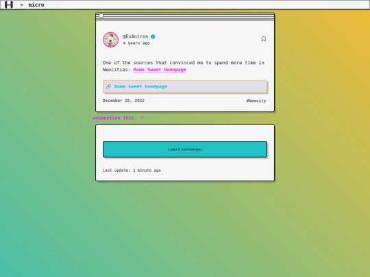 micro/2022/12/home-sweet-home screenshot