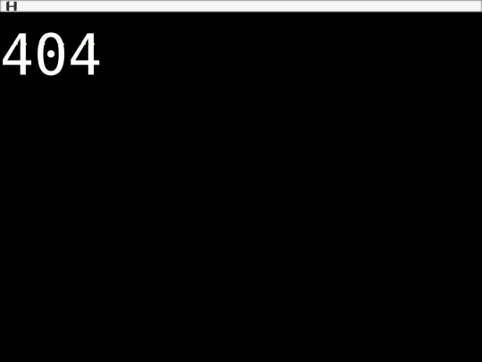 not_found screenshot