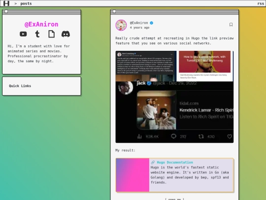 posts/page/2 screenshot