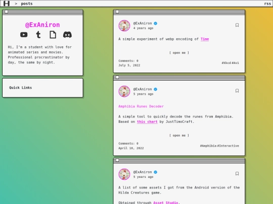 posts/page/3 screenshot