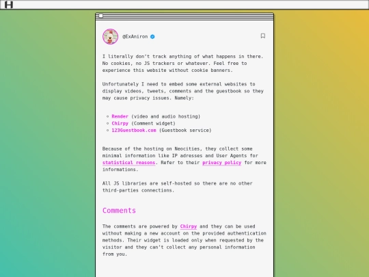 privacy screenshot