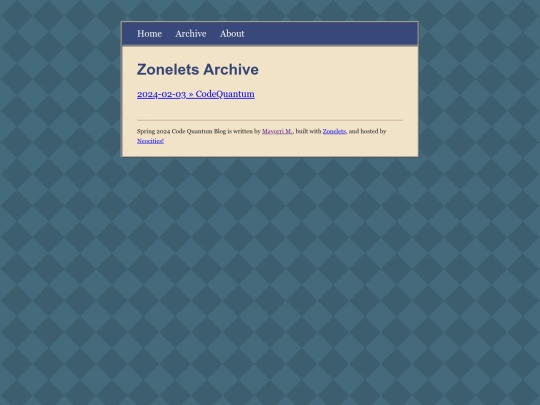 archive screenshot