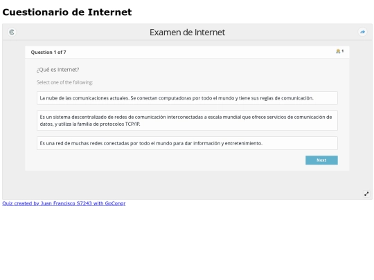 quizz01 screenshot