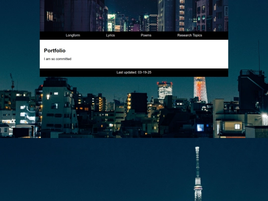 portfolio screenshot