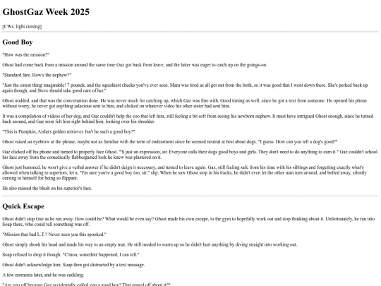 HTML/FANFICTION_SUB/COD/ghostgazweek2025 screenshot