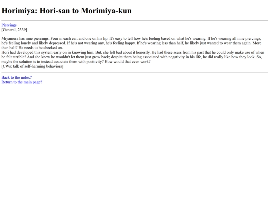 HTML/FANFICTION_SUB/HORIMIYA/horimiyaindex screenshot