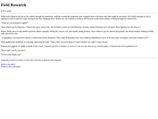 HTML/FANFICTION_SUB/POKEMON/field_research screenshot
