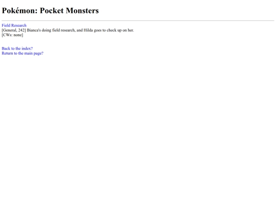 HTML/FANFICTION_SUB/POKEMON/pokemonindex screenshot