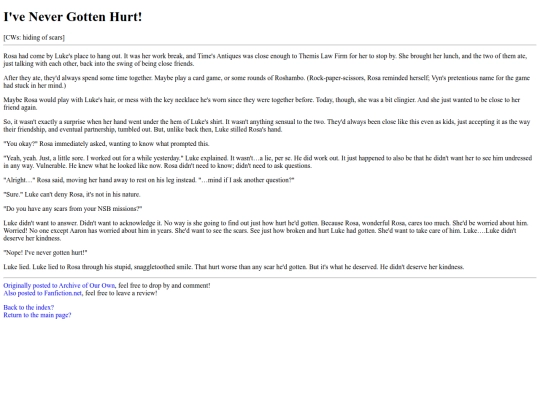 HTML/FANFICTION_SUB/TOT/ive_never_gotten_hurt screenshot