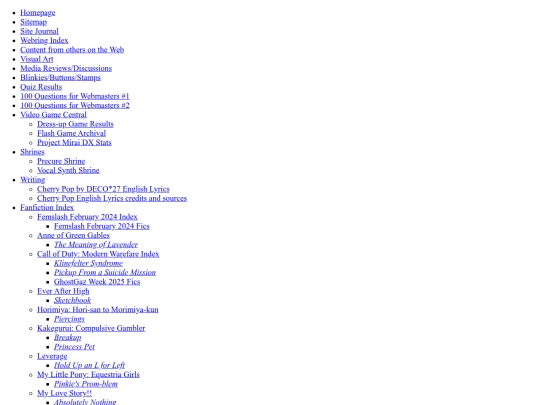 HTML/sitemap screenshot