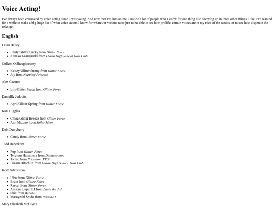 HTML/voice_actor_web screenshot