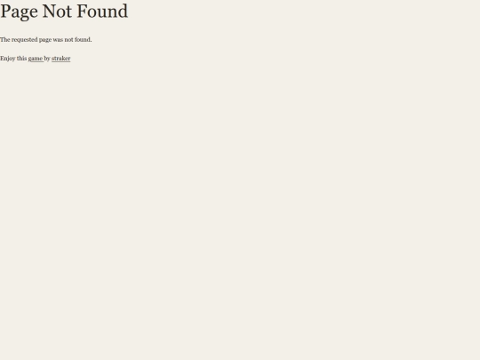 not_found screenshot