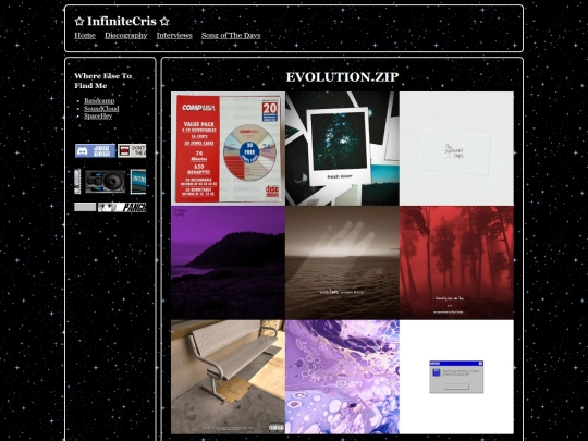 evolution screenshot