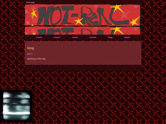blog screenshot
