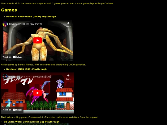 games screenshot