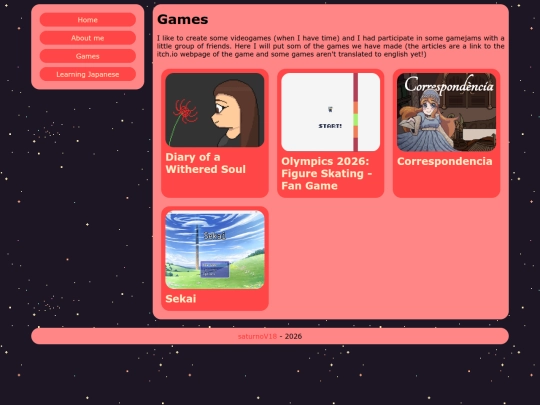html/games screenshot
