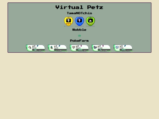 virtualpets screenshot