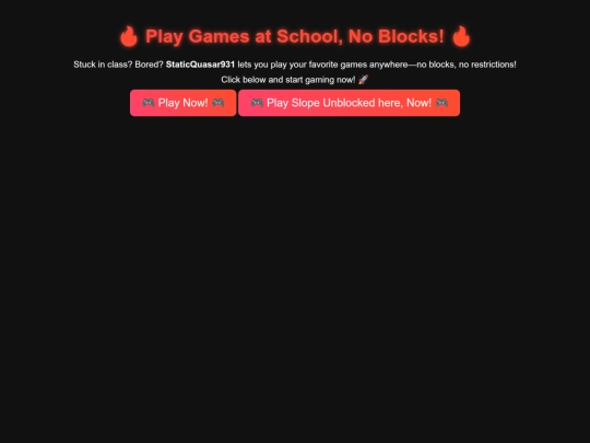 StaticQuasar931 screenshot