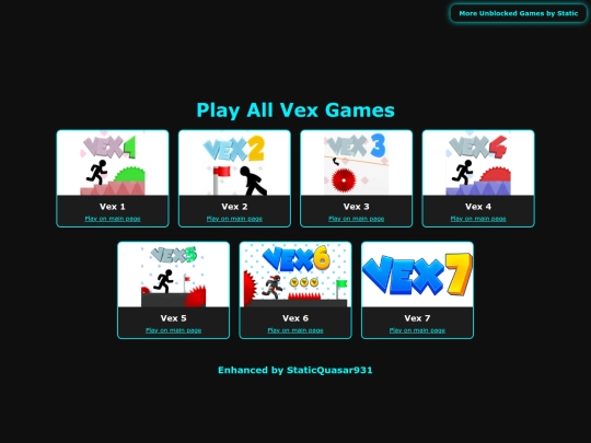 Vex screenshot