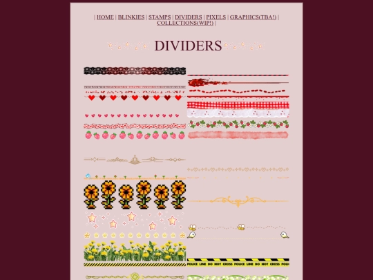 dividers screenshot