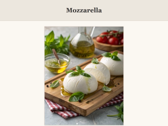 mozarella screenshot