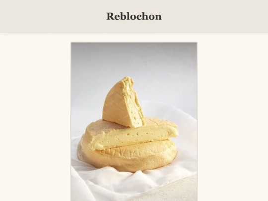 reblochon screenshot