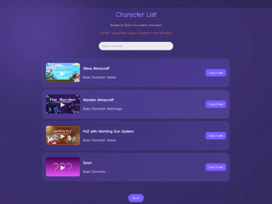 character screenshot