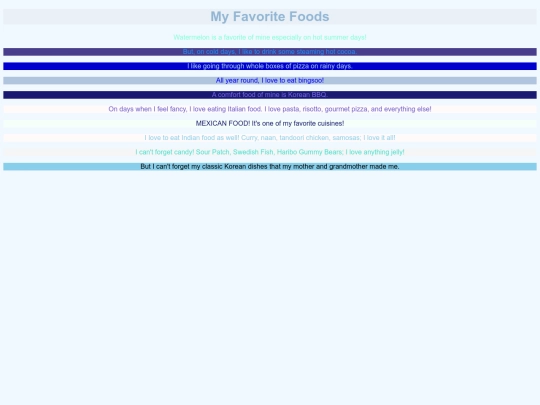 Colors screenshot