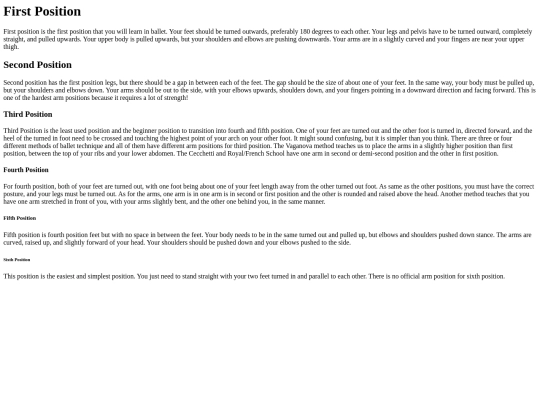 balletpositionswebpage screenshot