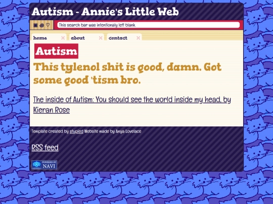 autism screenshot