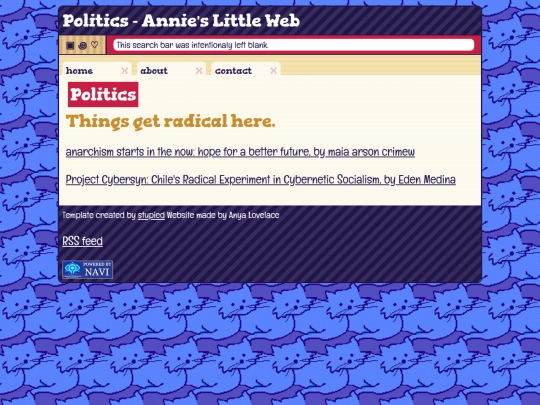 politics screenshot