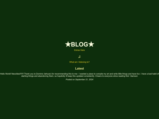 mainblog screenshot