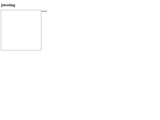 jstesting screenshot