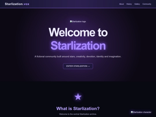 Starlization screenshot