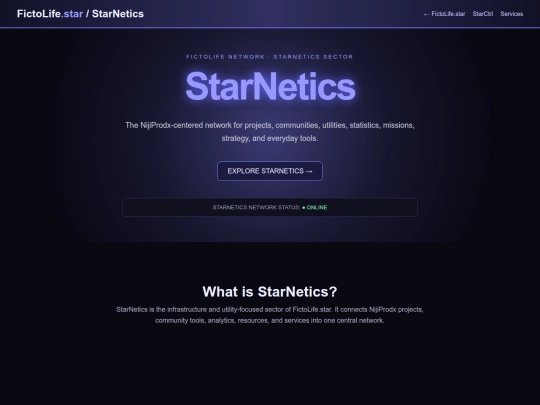 Starnetics screenshot