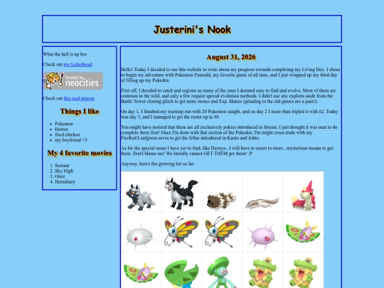 index screenshot