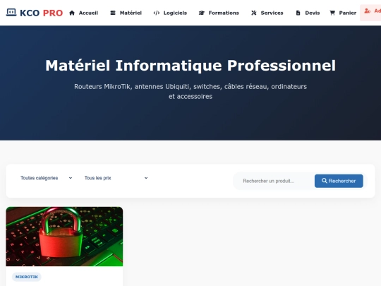 materiel screenshot