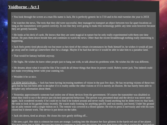 Act1 screenshot