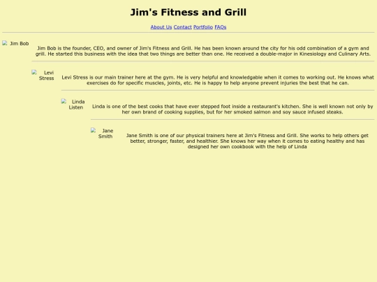 Staff.Page.Assignment screenshot