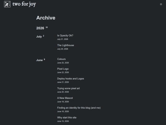 archives screenshot