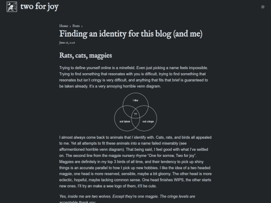 posts/identity screenshot
