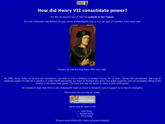 history/tudors/henry7/consolidating_power screenshot