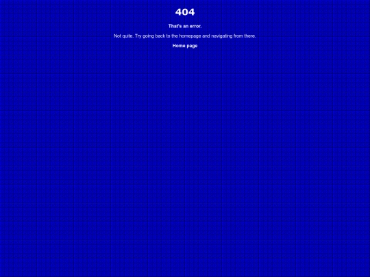 not_found screenshot