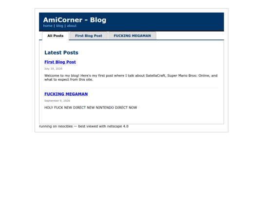blog screenshot