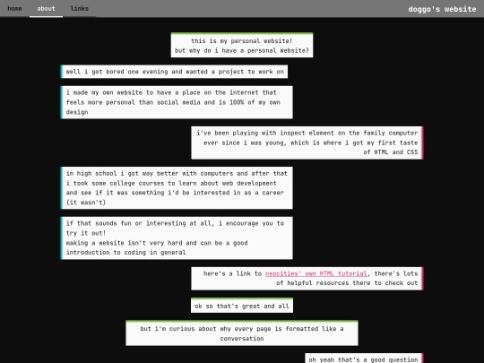 about/about-website screenshot