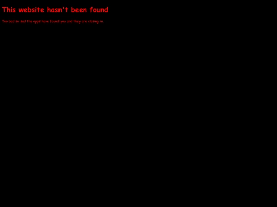 not_found screenshot