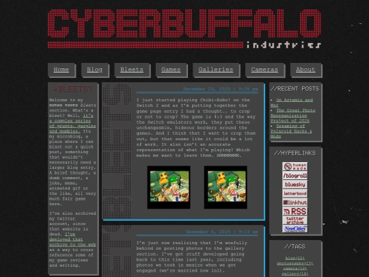 bleets/page/2 screenshot
