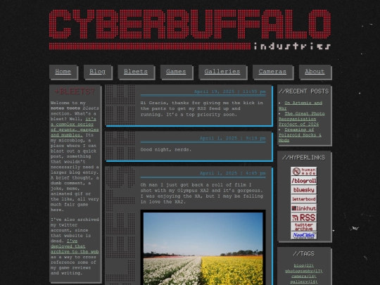 bleets/page/3 screenshot